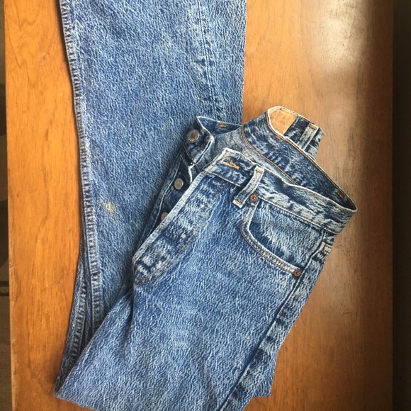 Vintage 501 Levi's reformation grunge denim - Picture 5 of 8
